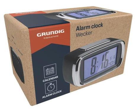 Grundig wekker digitaal 5,8x10x5,8cm