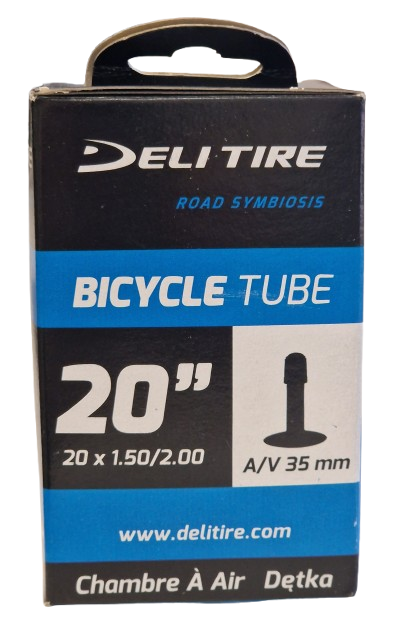 Deli tire binnenband av7 20 inch 35 mm 20x1.50 2.00 40 54-406