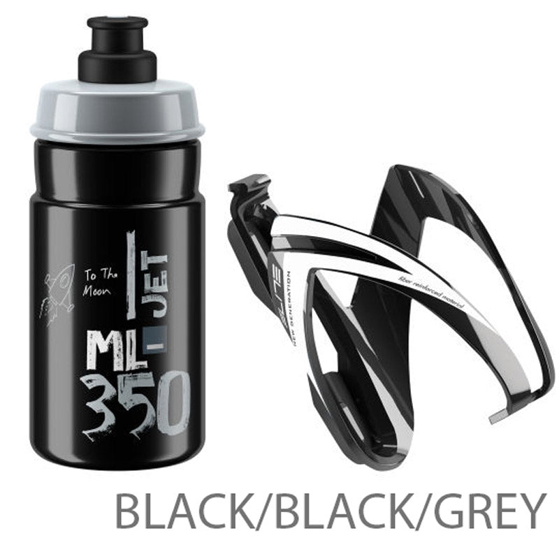 Elite kid's kit jet ceo drinking bottle 350ml + holder