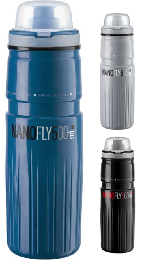 Elite nanofly cap thermal bootle 500ml | grey