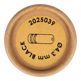 Elvedes kabelhoedjes ø4,3mm pvc - zwart