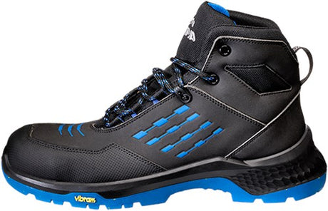 Emma safety footwear emma werkschoen crossforce d hoog s3 | zwart blauw | maat 45 - 8715316154768