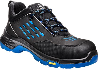 Emma safety footwear emma werkschoen crossforce d laag s3 | zwart blauw | maat 42 - 8715316154430