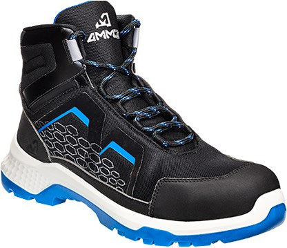 Emma safety footwear emma werkschoen crossforce fly d hoog s3 | zwart blauw | maat 43 - 8715316154140