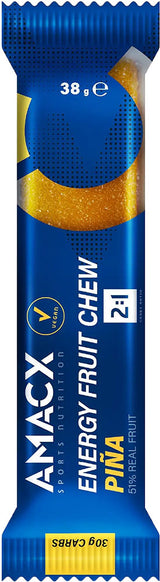 Amacx energy fruit chew bar 38g