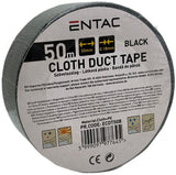 Enzo entac reparatietape 50mm rol 50m zwart - 4139544