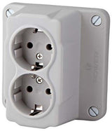 Enzo abl deksel kabeldoos uni abl dubbel wcd - 4047870