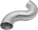 Enzo aluminium afvoerslang 102mm 1,5m - 1400335