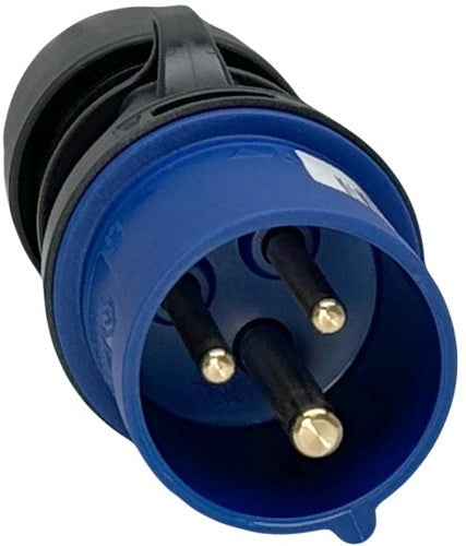 Enzo cee 3p 16a 230v stekker | blauw | abl s31s20 - 6315100