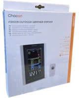 Enzo chacon weerstation met draadloze buitensensor+barometer - 8150185