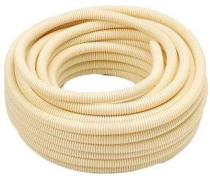 Enzo flexibele pijp 5 8 16mm creme 10 meter 4031040