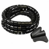 Enzo kabelbundelset 2 meter 28mm zwart - 4137425