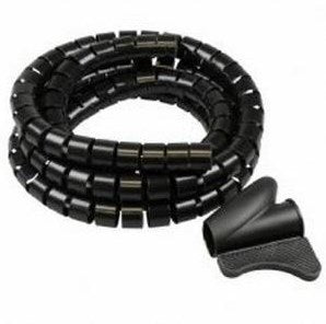 Enzo kabelbundelset 2 meter 28mm zwart - 4137425
