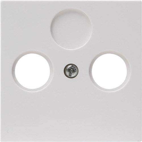 Enzo kopp hk07 wit afdekraam voor coax 4622040
