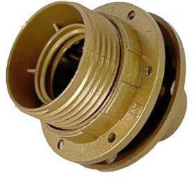 Enzo lamphouder e27 goud m kraag + ring 6043004