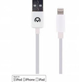 Enzo mobilize apple lightning usb laadkabel 1,0 meter wit - 9540010