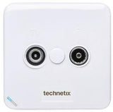 Enzo technetics tras-2000 - einddoos radio tv inbouw opbouw - 2074025