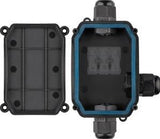 Enzo waterdichte kabelkoppeling ip66 drieweg met wartel 4017092