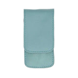 Erbe solingen 3-delige manicure etui met drukknoopsluiting lichtblauw (erbe9203)