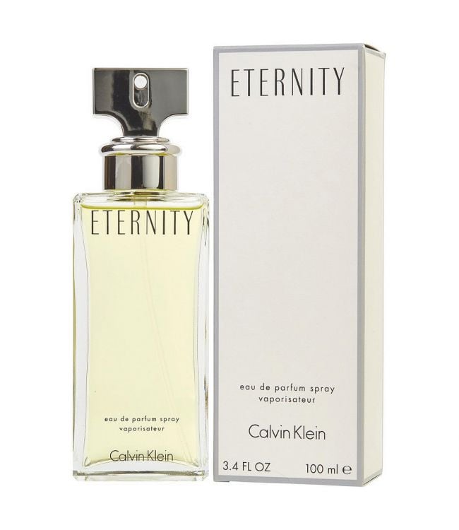 Calvin klein eau de parfum spray eternity woman 100ml dames