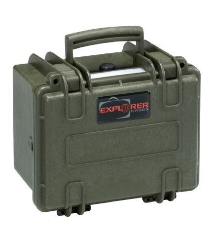 Explorer Cases 2214 Koffer Groen met Plukschuim