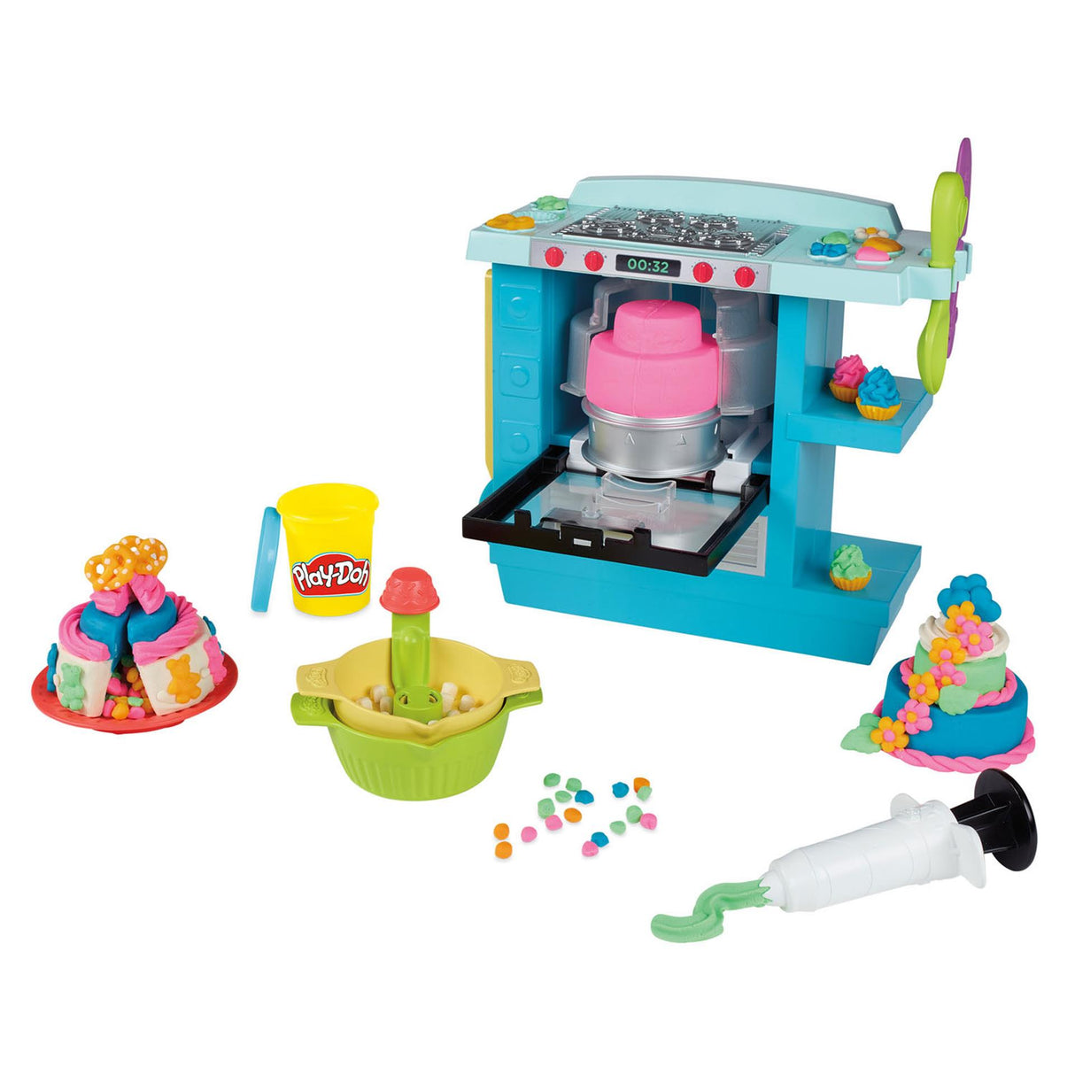 Play-doh hasbro prachtige taarten oven speelset