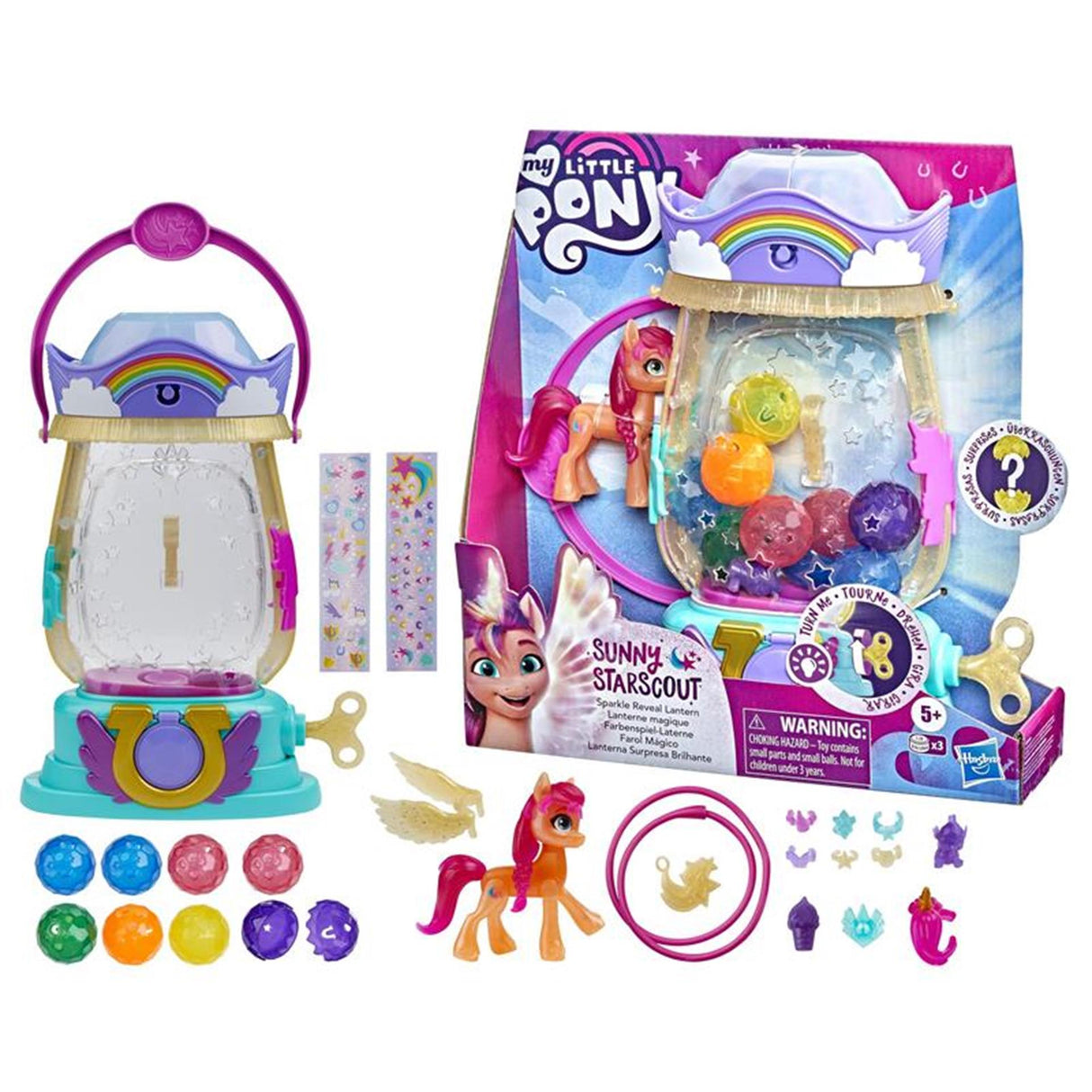 Hasbro my little pony sunny's lantaarn - speelfiguur