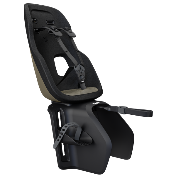 Thule yepp nexxt 2 maxi – fietsstoeltje - achterzitje - bagagedrager montage - deep khaki