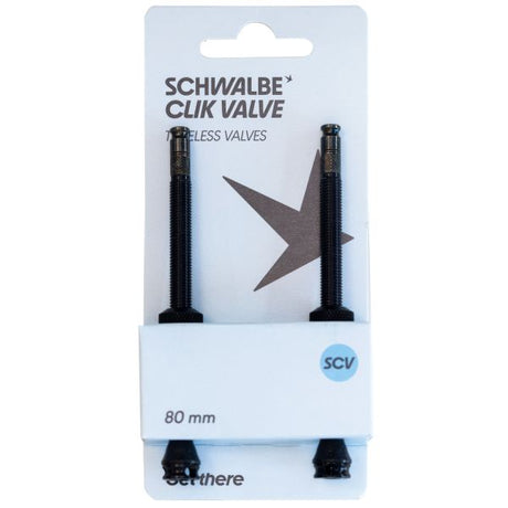 Schwalbe tubeless ventiel scv 60 mm (2 stuks)