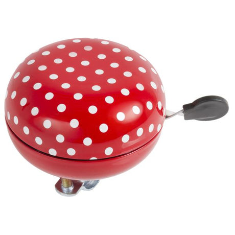M-wave fietsbel ding-dong ø80mm - ladybird red