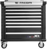 Facom jet gereedschapswagen 8 laden m4 zwart - jet.8nm4a - jet.8nm4a