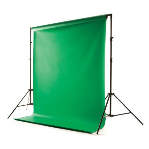 Falcon Eyes Achtergrond Vinyl Chroma Key Groen 1,38 x 6,09 m