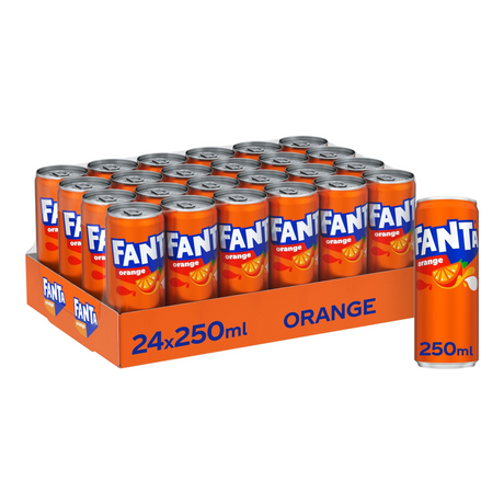Fanta orange blik (24x 250 ml)