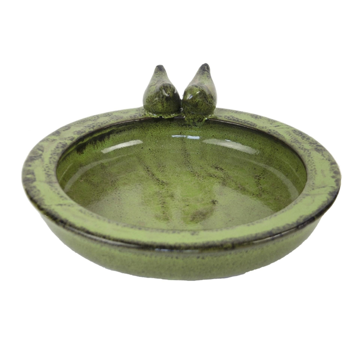 Esschert design vogelbad keramiek groen
