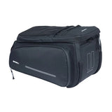 Basil gepäckträgertasche move trunkbag move velcr strap fastening black