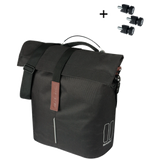 Basil b.v. tas basil city shopper enkel | mik studs | zwart | 14-16l