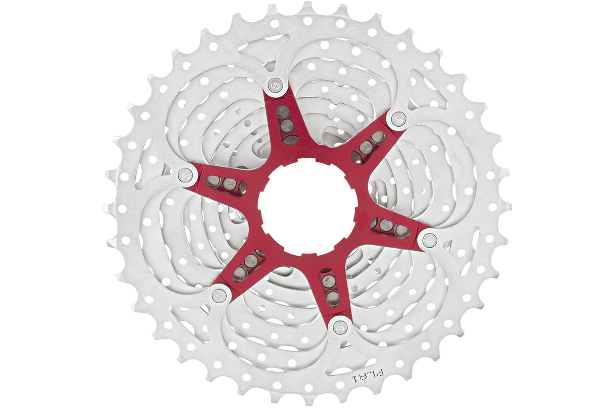 Sunrace 10 speed cassette 11-36t. zilver csmx0