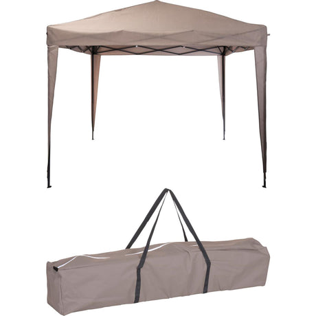 Abi partytent vouwbaar 300xh250cm taupe