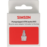 Simson pompnippel auto ventiel