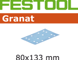 Festool accessoires granat stf 80x133 p40 gr 10 schuurstroken | 497127