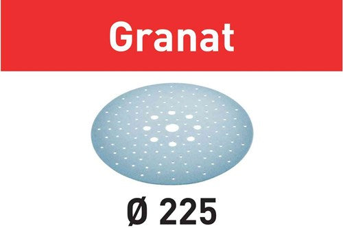 Festool accessoires schuurschijf granat | stf d225 128 | p120 | gr 5 - 205666