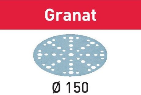 Festool accessoires schuurschijf stf d150 48 p220 gr 100 granat - 575167
