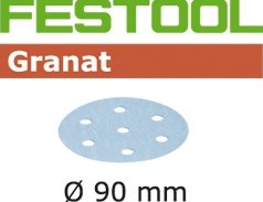 Festool accessoires festool schuurschijf granat stf 90mm k80 50