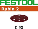Festool accessoires schuurschijven stf d90 6 p80 ru2 50 - 499079