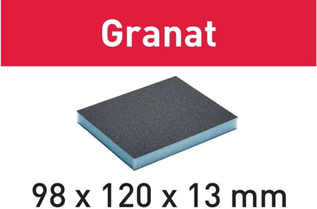 Festool accessoires schuurspons granat | 98x120x13 | 220 gr 6 - 201114