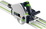 Festool ts 55 febq-plus-fs | invalcirkelzaagmachine | met geleiderail | in koffer - 577010