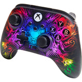 Powera fusion pro draadloze controller voor xbox series x|s met lumectra (zwart, rgb, xbox series x|s, xbox one, pc)