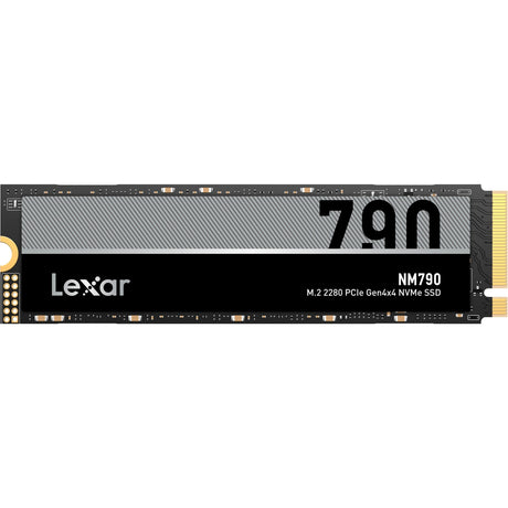 Lexar nm790 4 tb ssd (pcie 4.0 x4, nvme 1.4, m.2 2280)