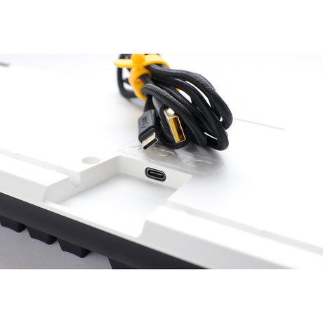 Ducky one 3 classic rgb mechanisch toetsenbord (zwart, us lay-out (qwerty), cherry mx speed silver, 100%, rgb led, double-shot pbt, hot-swappable, quack mechanics)