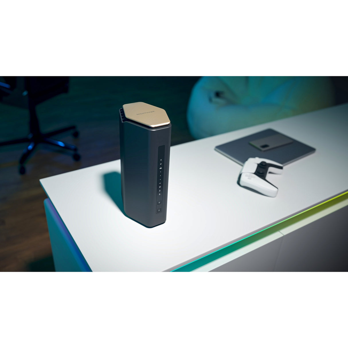 Netgear nighthawk wifi 7 router rs600 (zwart)
